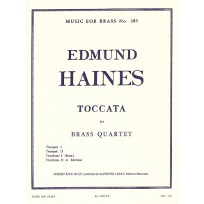 Edmund Haines: Toccata (Quartet-Brass)