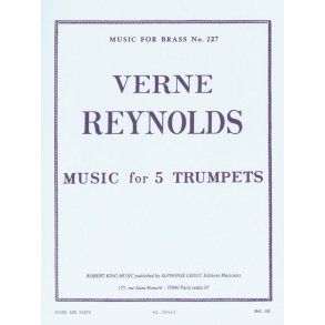 Verne Reynolds: Music for 5 Trumpets