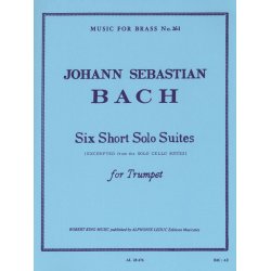 Johann Sebastian Bach: 6 Short solo Suites (Trumpet solo)