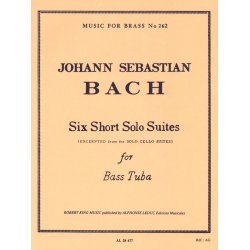 Johann Sebastian Bach: 6 Short solo Suites (Tuba solo)