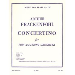 Arthur R. Frackenpohl: Concertino (Tuba & Orchestra)