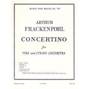 Arthur R. Frackenpohl: Concertino (Tuba & Orchestra)