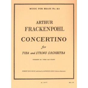 Arthur R. Frackenpohl: Concertino (Tuba And Piano)