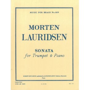 Morten Lauridsen: Sonata (Trumpet & Piano)