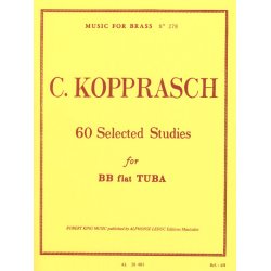 Georg Kopprasch: 60 Selected Studies (Tuba solo)
