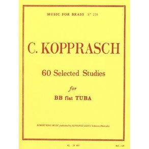 Georg Kopprasch: 60 Selected Studies (Tuba solo)