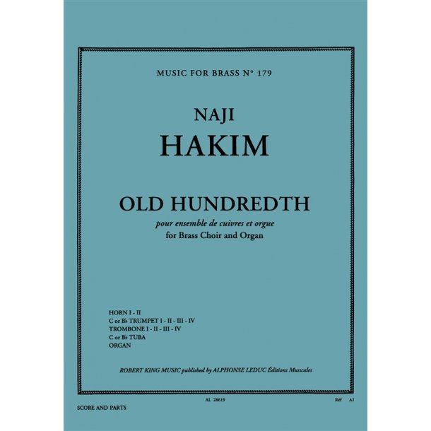 Naji Hakim: Old Hundredth (Brass Ensemble)