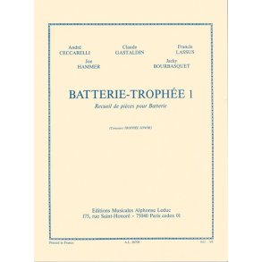 Various Composers: Batterie-Trophée 1, Initiation à Excellence (Percussion solo)