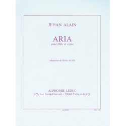 Jehan Ariste Alain: Aria (Flute & Organ)