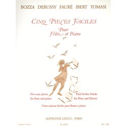 Various Composers: 5 Pi&egrave;ces faciles (Flute & Piano)