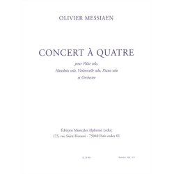 Olivier Messiaen: Concert &agrave; Quatre (Orchestra)