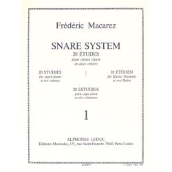 Fr&eacute;d&eacute;ric Macarez: 20 Studies for Snare Drum (Volume 1)