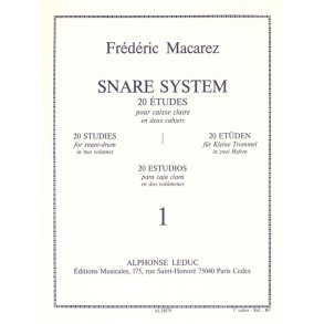 Frédéric Macarez: 20 Studies for Snare Drum (Volume 1)