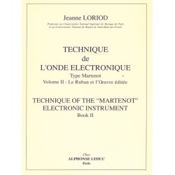 Jeanne Loriod: Technique de l'Onde &eacute;lectronique type Martenot Vol.2 (Ondes Martenot solo)