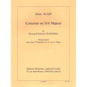 Georg Friedrich Handel: Concerto Op.4, No.2 in B flat major (Trumpets 2 & Organ)