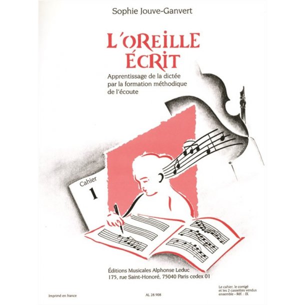 Sophie Jouve-Ganvert: L'Oreille &eacute;crit (Miscellaneous)