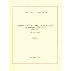 Olivier Messiaen: Trait&eacute; de Rythme, de Couleur, et d'Ornithologie Vol.2 (Book)