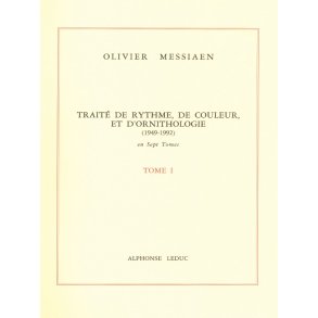 Olivier Messiaen: Traité de Rythme, de Couleur, et d'Ornithologie Vol.2 (Book)