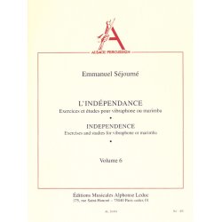 Emmanuel S&eacute;journ&eacute;: L'Ind&eacute;pendance Vol.6 (Percussion solo)