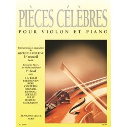 Various Composers: Pi&egrave;ces c&eacute;l&egrave;bres Vol.1: Easy (Violin & Piano)