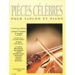 Various Composers: Pi&egrave;ces c&eacute;l&egrave;bres Vol.2: Fairly Easy (Violin & Piano)