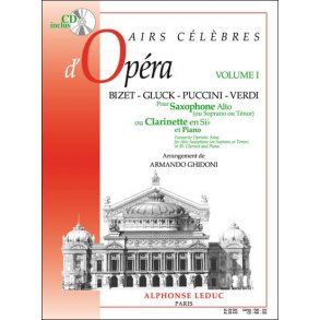 Various Composers: Airs célèbres d'Opéras Vol.1 (Clarinet & Piano)