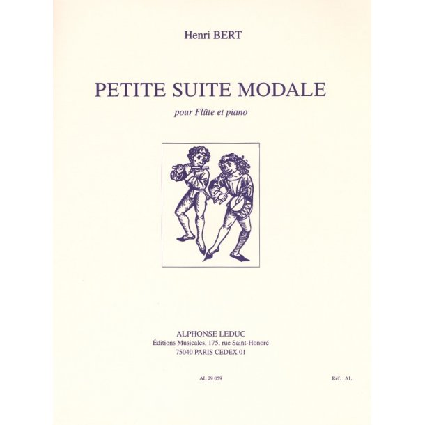 Henri Bert: Petite Suite modale (Flute & Piano)