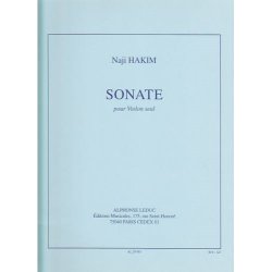 Naji Hakim: Sonate Pour Violon Seul