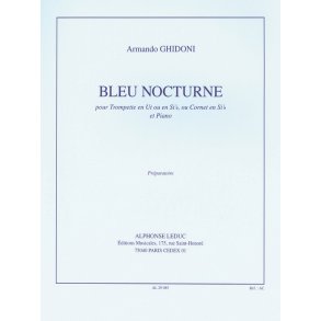 Armando Ghidoni: Bleu Nocturne (Trumpet & Piano)