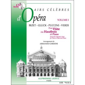 Various Composers: Airs célèbres d'Opéras Vol.1 (Flute & Piano)