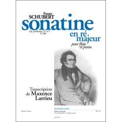 Franz Peter Schubert: Sonatina Op.posth.137, No.1 in D major (D384) (Flute & Piano)