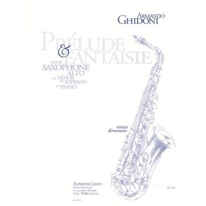 Armando Ghidoni: Prélude et Fantaisie (Saxophone-Alto & Piano)