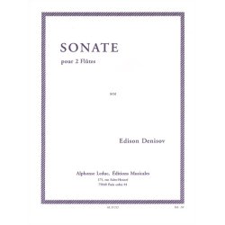 Edison Denisov: Sonate (Flutes 2)