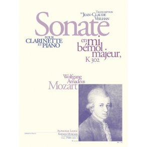 Wolfgang Amadeus Mozart: Sonata K302 in E flat major (Clarinet & Piano)