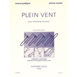 Marcel & J&eacute;r&ocirc;me Gali&egrave;gue M.& Naulais J.: Plein Vent (Trombone & Piano)