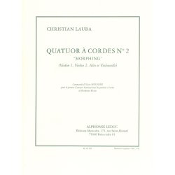 Christian Lauba: Quatuor &agrave; Cordes No.2 'Morphing' (Quartet-Strings)