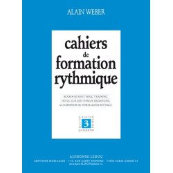 Alain Weber: Cahiers de Formation rythmique Vol.3 (Book)