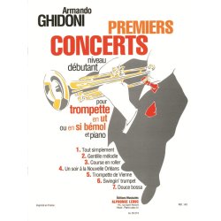 Armando Ghidoni: Premiers Concerts (Trumpet & Piano)
