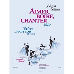 Johann Baptist II Strauss: Wine, Women and Song Op.333 (Flute & Piano)