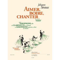 Johann Baptist II Strauss: Wine, Women and Song Op.333 (Clarinet & Piano)