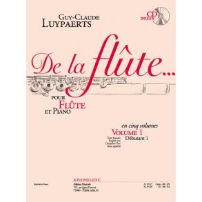 Guy-Claude Luypaerts: De la Flûte Vol.1 (Flute & Piano)