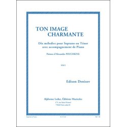 Edison Denisov: Ton Image charmante (sop/ten) (Voice & Piano)
