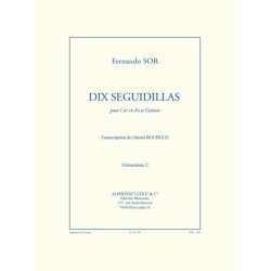 Fernando Sor: 10 Seguidillas (Horn & other instrument(s))