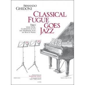 Classical Fugue Goes Jazz Fl Cla(Or Sax) Pno