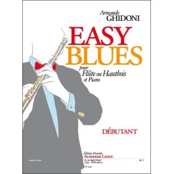 Ghidoni: Easy blues pour flute ou hautbois et piano