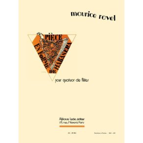 Maurice Ravel: Piece en Forme de Habañera (Flutes 4)