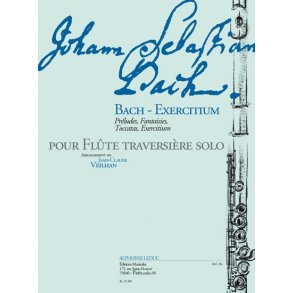 Johann Sebastian Bach: Bach-Exercitium (Flute solo)