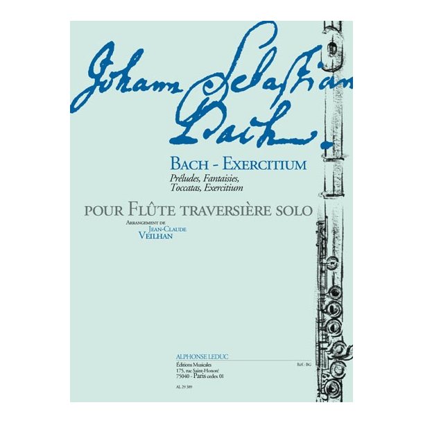 Johann Sebastian Bach: Bach-Exercitium (Flute solo)