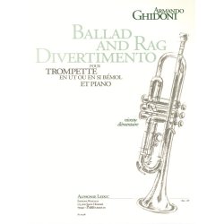 Armando Ghidoni: Ballad & Rag Divertimento (Trumpet & Piano)
