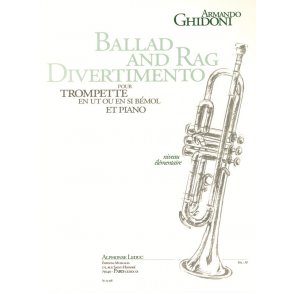 Armando Ghidoni: Ballad & Rag Divertimento (Trumpet & Piano)